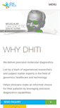 Mobile Screenshot of dhitiomics.com